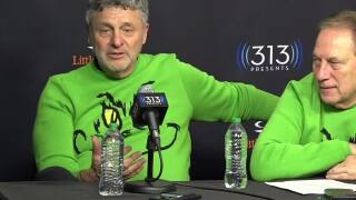 Greg Kampe and Tom Izzo hold hilarious press conference in matching Grinch sweaters