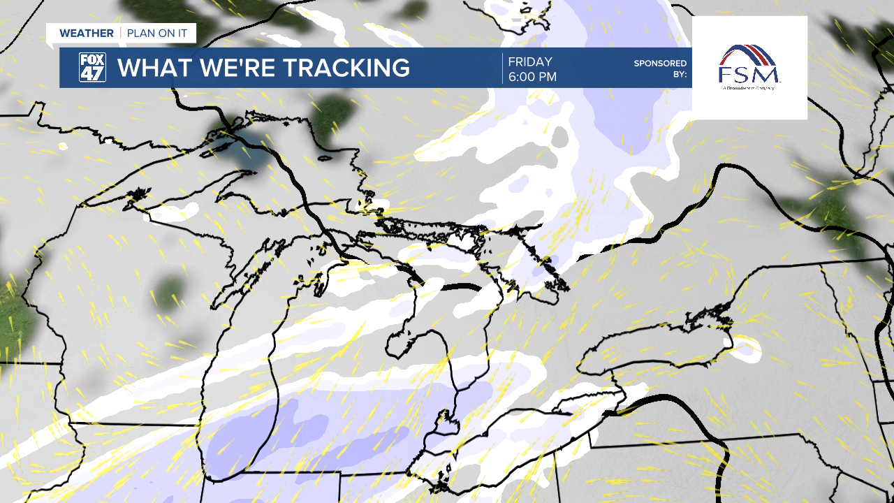 Friday Snow Chances as Another Wave Tracks Through