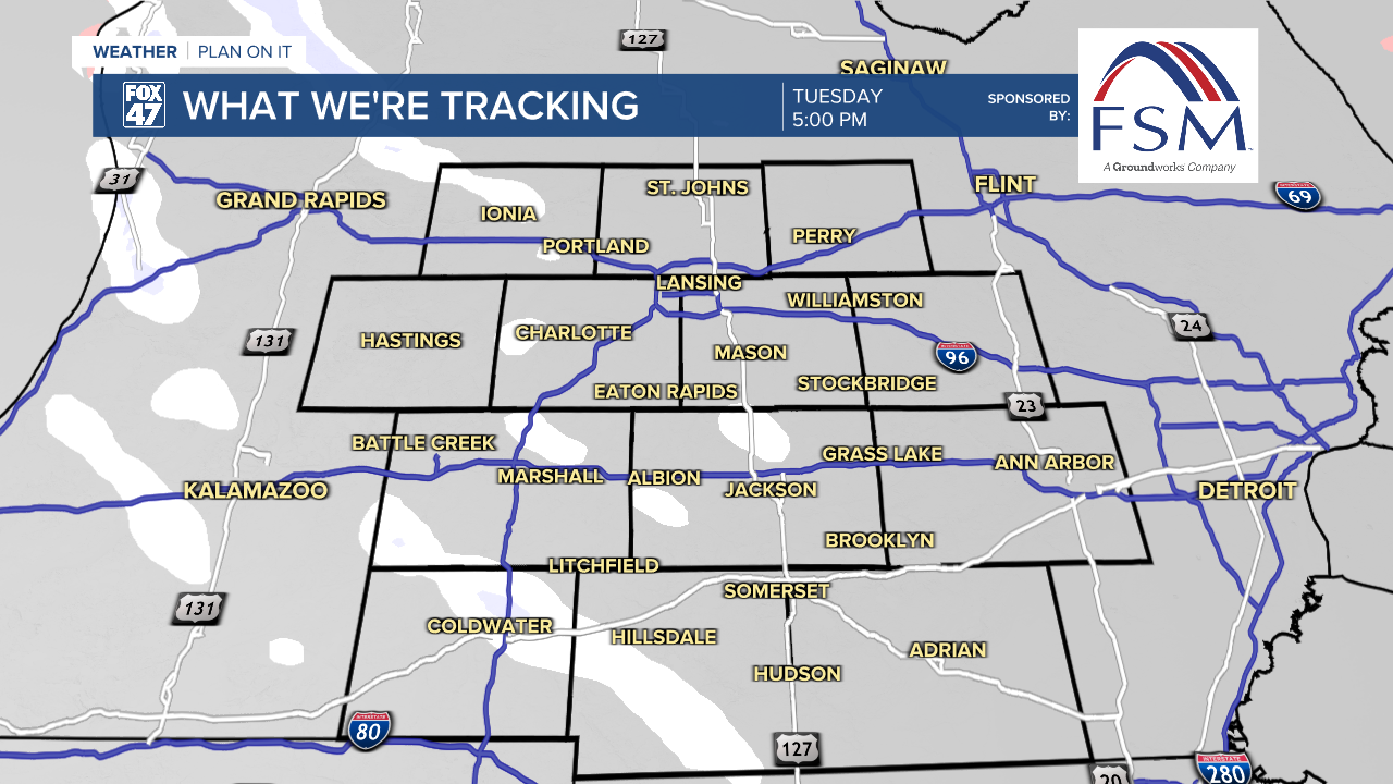 Snow Showers as Early as Tuesday Evening