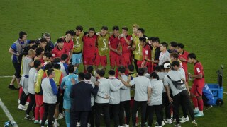 APTOPIX WCup South Korea Portugal Soccer