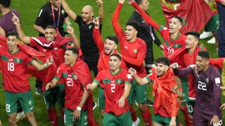 WCup Morocco Spain Soccer 