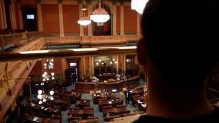 Diego Navarette watches House floor on eve of end of 2024 lame duck session