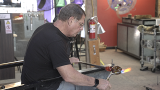 The art of glass blowing 