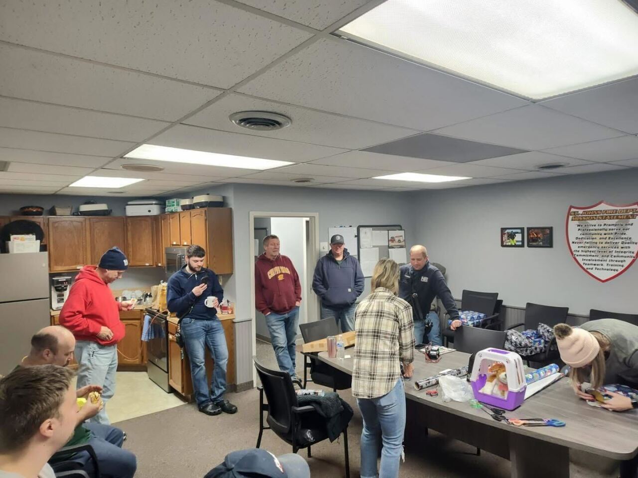 St. Johns Fire Department wraps more gifts for residents impacted by Christmas Eve fire