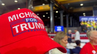 Michigan For Trump hat in Potterville